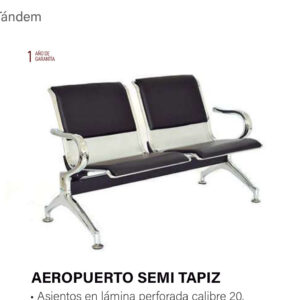 Silla Aeropuerto Semi Tapiz